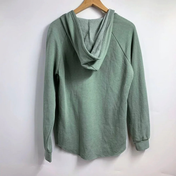 Always Optimistic Men's Mountain Sunrise Curved Hem‎ Long Sleeve Hoodie Size M - Picture 2 of 14